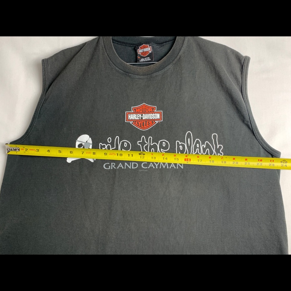 Harley-Davidson XL Faded Muscle Tank Top Sleeveless Shirt Grand Canyon - Picture 4 of 5